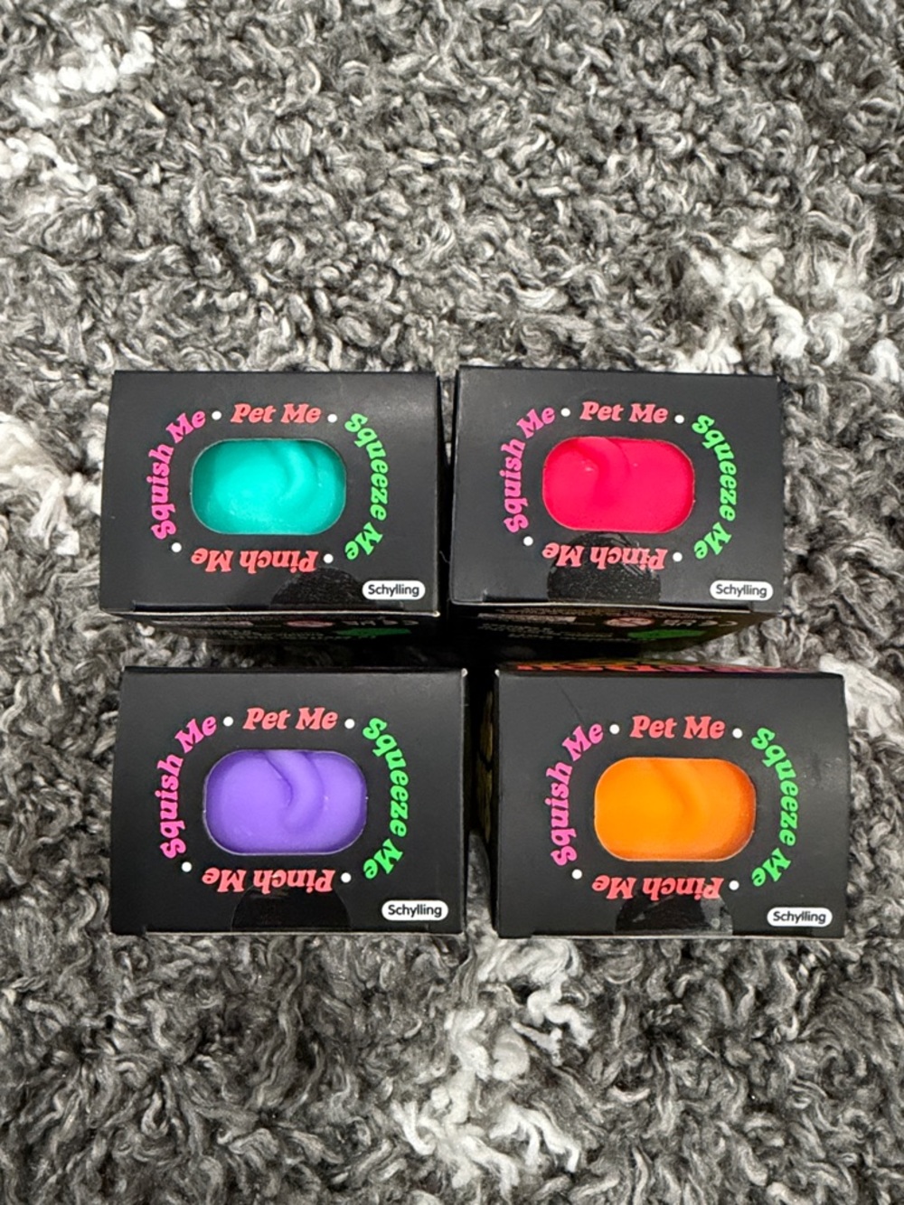 NWT NeeDoh Cool Cats Squishy Cat Stress Sensory Fidget Squeeze Toys Set of 4 - Picture 4 of 6